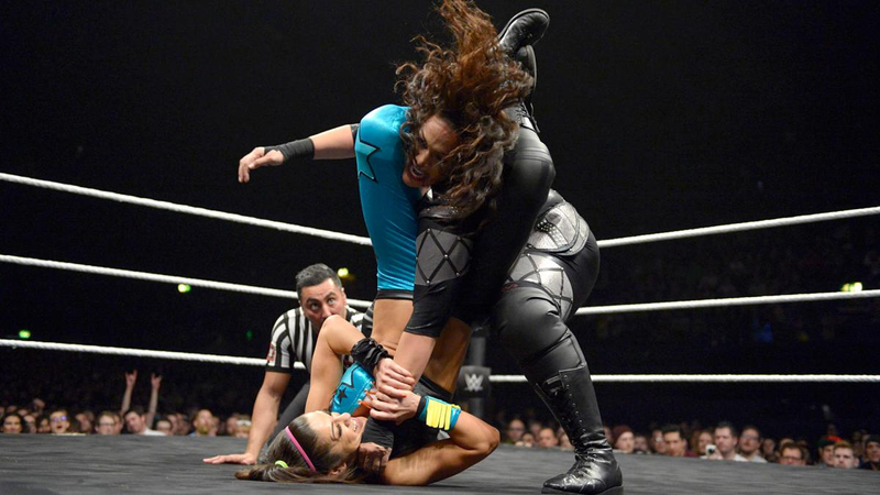 Illustration for article titled The Future of WWE Is A Women's Wrestler Named Bayley